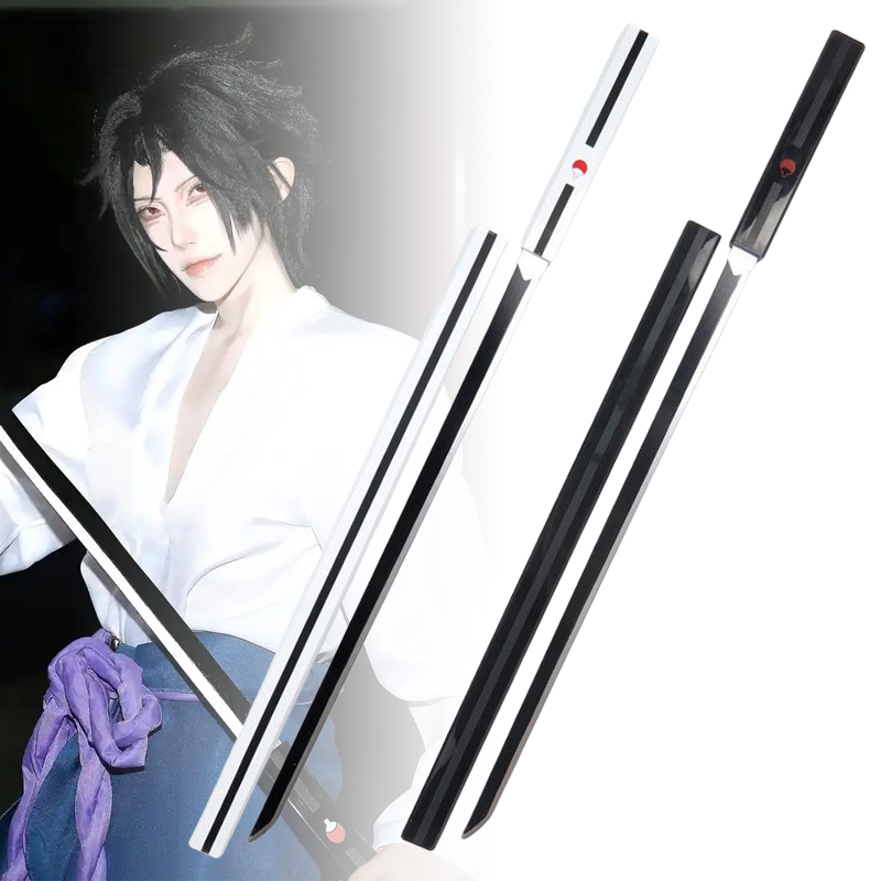 Cosplay Prop Dagger - 40 بوصة اوتشيها ساسوكي كاتانا الخشب