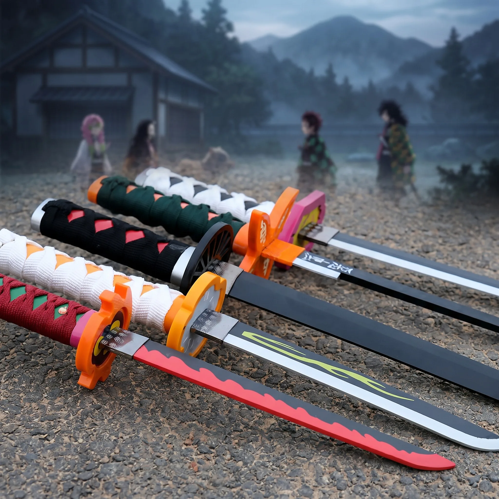 سيف أنمي قاتل الشياطين بطول 72 - مراجعة Cosplay Prop Dagger وسعره