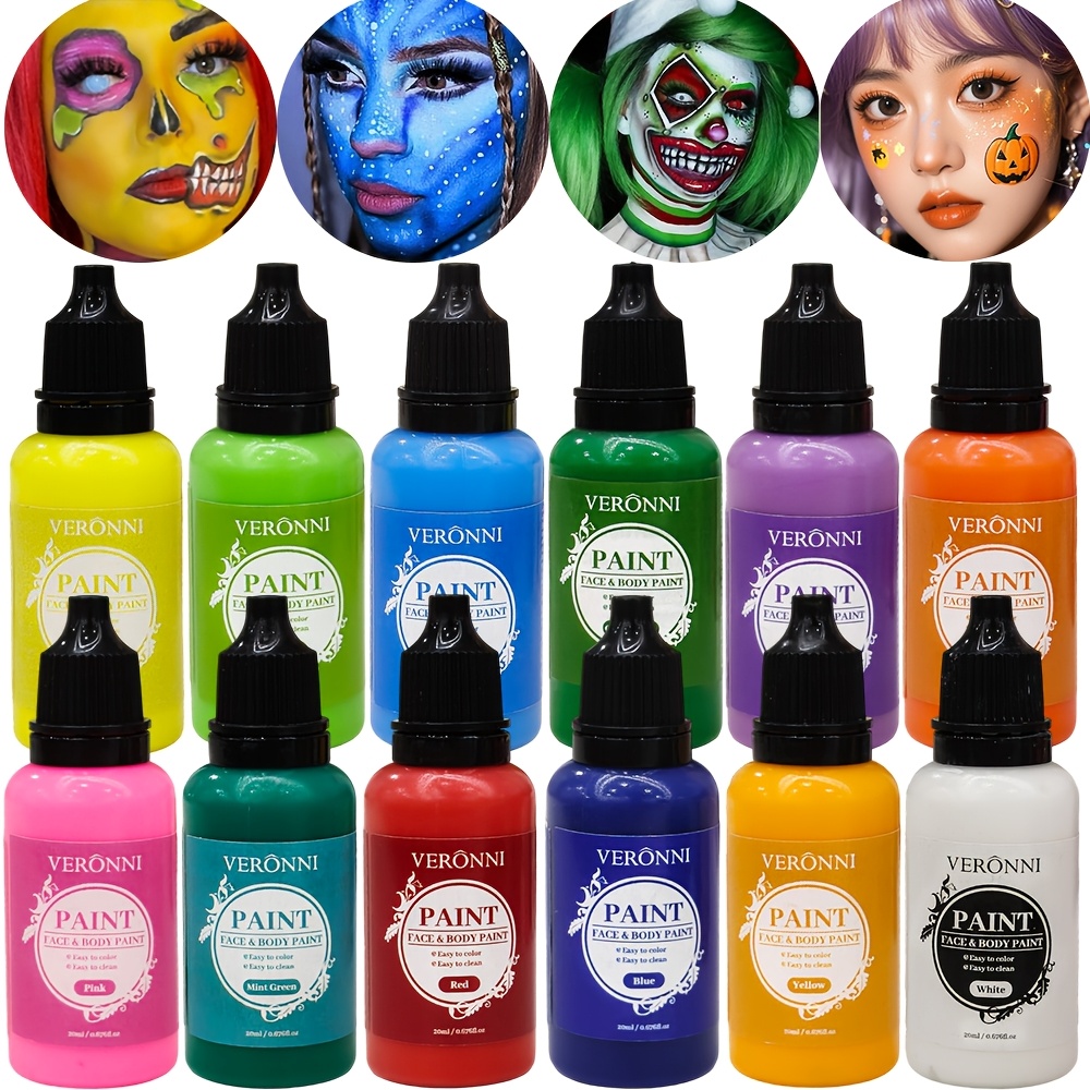 مجموعة ألوان تلوين الوجه باللو - مراجعة Cosplay Prop Paint وسعره